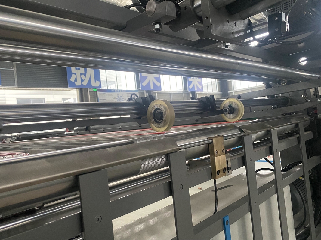 Máy ép sáo tự động tấm trên cùng 120-600gsm CE