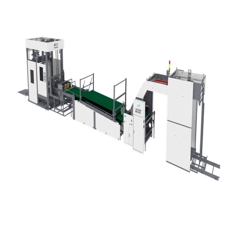 Laminator tốc độ cao Laminator Flute tốc độ cao Thiết bị vật liệu màng giấy cho các quy trình pha trộn bảng cuộn sóng