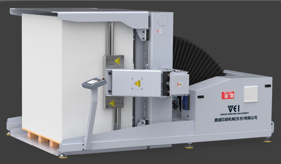 Máy quay đống giấy 800 * 1200mm Áp suất hút 40KPA