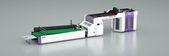 Laminating Thickness Range 1 đến 10 mm Laminator tấm phút nhanh với Feeder cạnh dẫn đầu tùy chọn cung cấp xử lý tấm